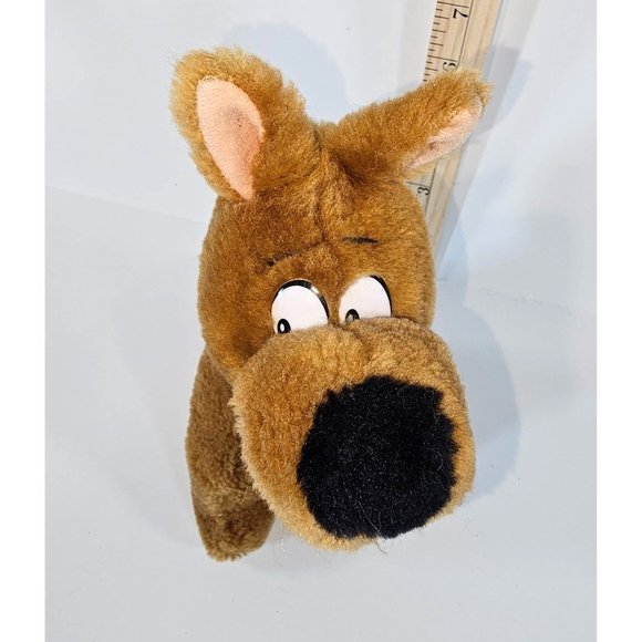 Cartoon Network Vintage Scooby Doo 9" Tall Blue Collar Scooby Tag Plush Stuffed - Picture 4 of 4